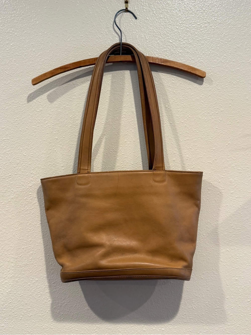Coach Brown Leather Shoulder Tote